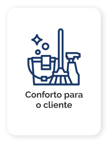 Conforto para o cliente