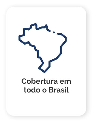 Cobertura em todo Brasil
