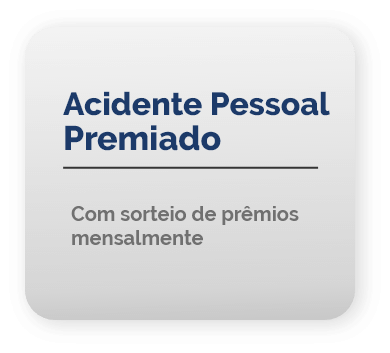 Seguro que além de oferecer todos os serviços do Acidente Pessoal Passageiro, garante ao segurado participar de sorteios de prêmios todos os meses durante a vigência da apólice.
