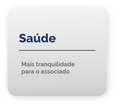 Seu associado com plano de saúde com preço fixo e com validade em todo o território nacional.