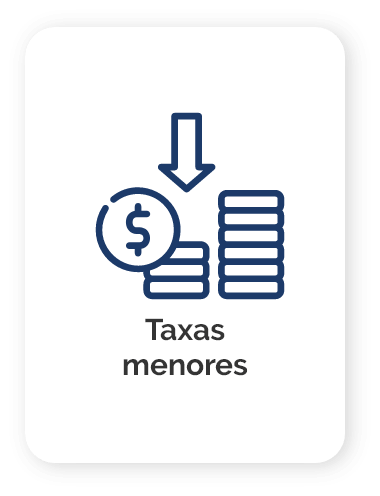 Taxas menores
